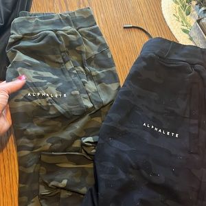 MENS alphalete camo joggers